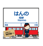 越美南線in長谷川の毎日使う電車（個別スタンプ：16）