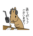 うさぎさんの「ありがとう」スタンプ（個別スタンプ：7）
