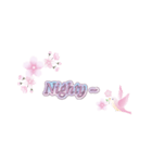 桜×英語フレーズ（個別スタンプ：10）