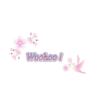 桜×英語フレーズ（個別スタンプ：24）