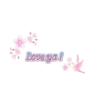 桜×英語フレーズ（個別スタンプ：35）