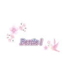 桜×英語フレーズ（個別スタンプ：39）