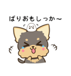 長崎弁のヨークシャーテリアとシマエナガ（個別スタンプ：13）