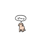 ゴールデンレトリバー(フキダシ)（個別スタンプ：10）