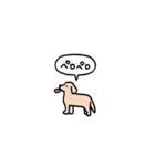 ゴールデンレトリバー(フキダシ)（個別スタンプ：16）