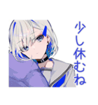 お休み宣言★パンクセーラー女子（個別スタンプ：29）