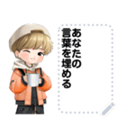 Message Stickers (Tongtong) JP（個別スタンプ：1）