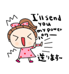 nenerin日常会話スタンプ305英語気遣い修正（個別スタンプ：21）