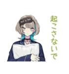 無気力すぎるクールな女子（個別スタンプ：36）