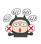 【毎日使える】悪魔の黒ちゃん44（個別スタンプ：9）