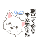 やさしいウエスティ【仕事＆連絡】（個別スタンプ：13）