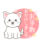 やさしいウエスティ【仕事＆連絡】（個別スタンプ：24）