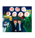酒クズポスター【ビール・飲み会・お酒】（個別スタンプ：9）