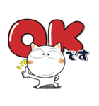 猫三昧★白黒つけよう（個別スタンプ：1）