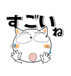 猫三昧★白黒つけよう（個別スタンプ：13）