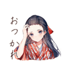 大正女学生★毎日挨拶（個別スタンプ：5）