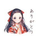 大正女学生★毎日挨拶（個別スタンプ：9）