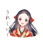 大正女学生★毎日挨拶（個別スタンプ：16）