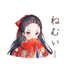 大正女学生★毎日挨拶（個別スタンプ：18）