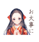 大正女学生★毎日挨拶（個別スタンプ：23）