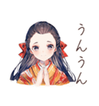 大正女学生★毎日挨拶（個別スタンプ：26）