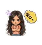 クリエイターyukieのスタンプ女の子11（個別スタンプ：16）