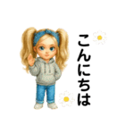 クリエイターyukieのスタンプ女の子10（個別スタンプ：2）