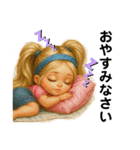 クリエイターyukieのスタンプ女の子10（個別スタンプ：3）