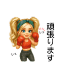 クリエイターyukieのスタンプ女の子10（個別スタンプ：8）