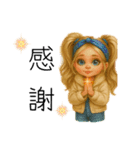 クリエイターyukieのスタンプ女の子10（個別スタンプ：9）