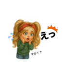 クリエイターyukieのスタンプ女の子10（個別スタンプ：10）