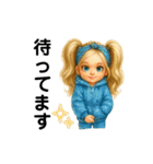 クリエイターyukieのスタンプ女の子10（個別スタンプ：16）