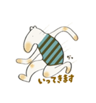 レオタードのアリクイさん（個別スタンプ：5）
