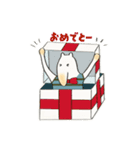 レオタードのアリクイさん（個別スタンプ：15）