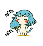 ねっ娘②【夏】……………………,………….（個別スタンプ：9）