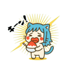 ねっ娘②【夏】……………………,………….（個別スタンプ：40）