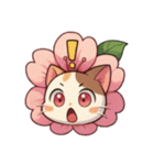 桜にゃん④表情……………………..（個別スタンプ：11）