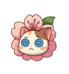 桜にゃん④表情……………………..（個別スタンプ：12）