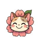 桜にゃん④表情……………………..（個別スタンプ：14）