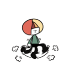 かぼちゃ頭のガール（個別スタンプ：23）