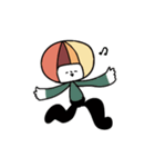 かぼちゃ頭のガール（個別スタンプ：32）