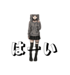 闇系地雷黒好きちゃんたち（個別スタンプ：14）