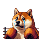 ボクサーふとっちょ柴犬（個別スタンプ：3）