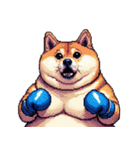 ボクサーふとっちょ柴犬（個別スタンプ：38）