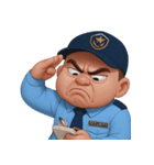自分で対処します (NT)（個別スタンプ：36）