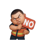 人員輸送係 (NT)（個別スタンプ：35）