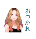 オトナギャル★毎日挨拶（個別スタンプ：3）