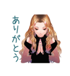 オトナギャル★毎日挨拶（個別スタンプ：6）