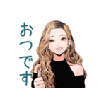 オトナギャル★毎日挨拶（個別スタンプ：13）