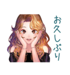 オトナギャル★毎日挨拶（個別スタンプ：14）